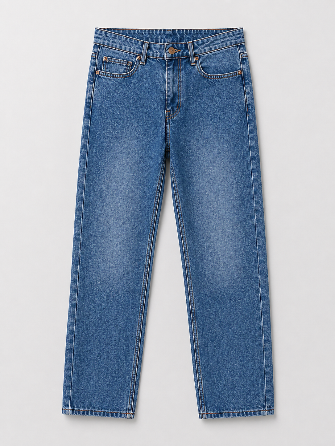 Blue boyfriend jeans