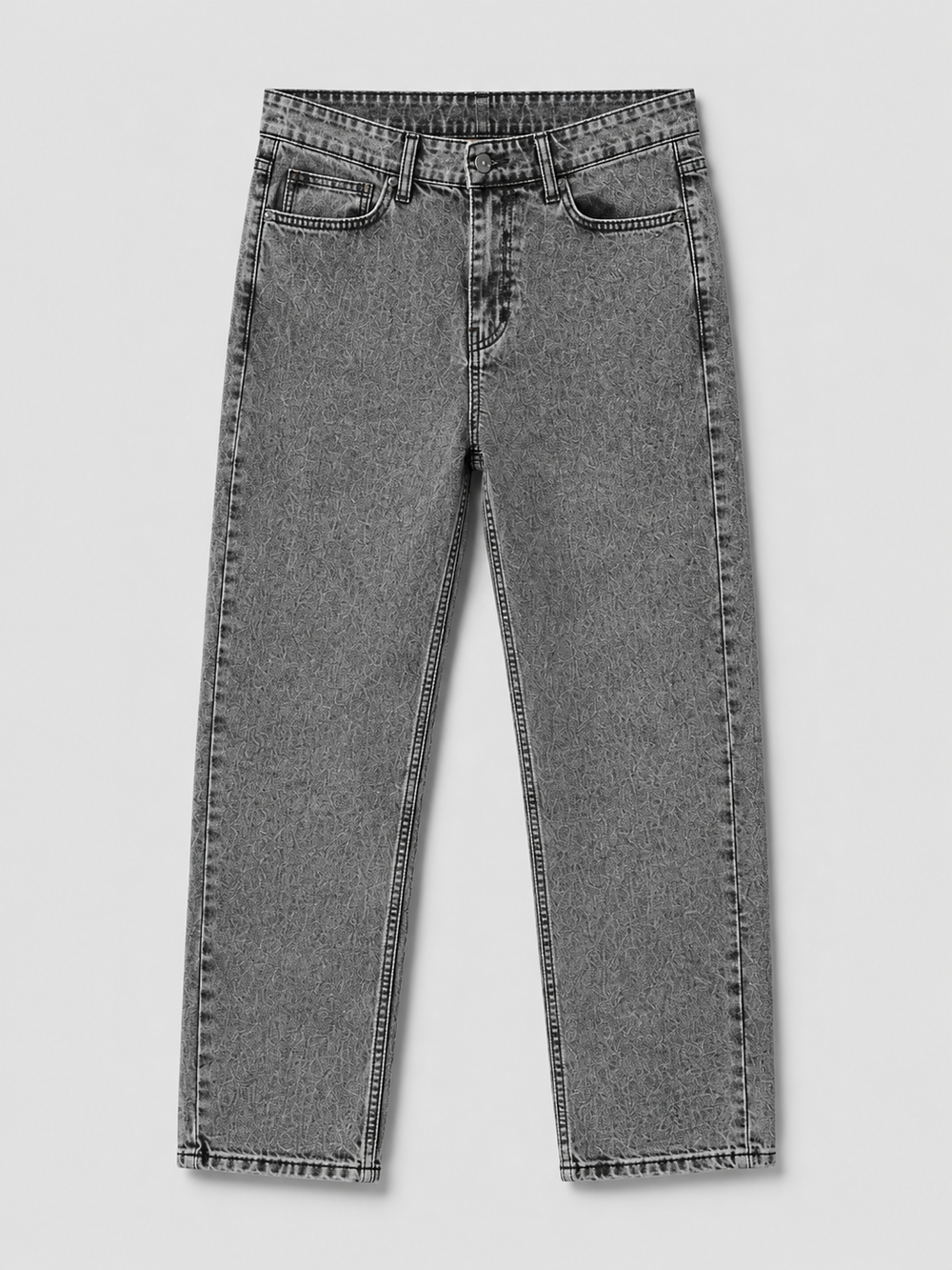 Grey boyfriend jeans