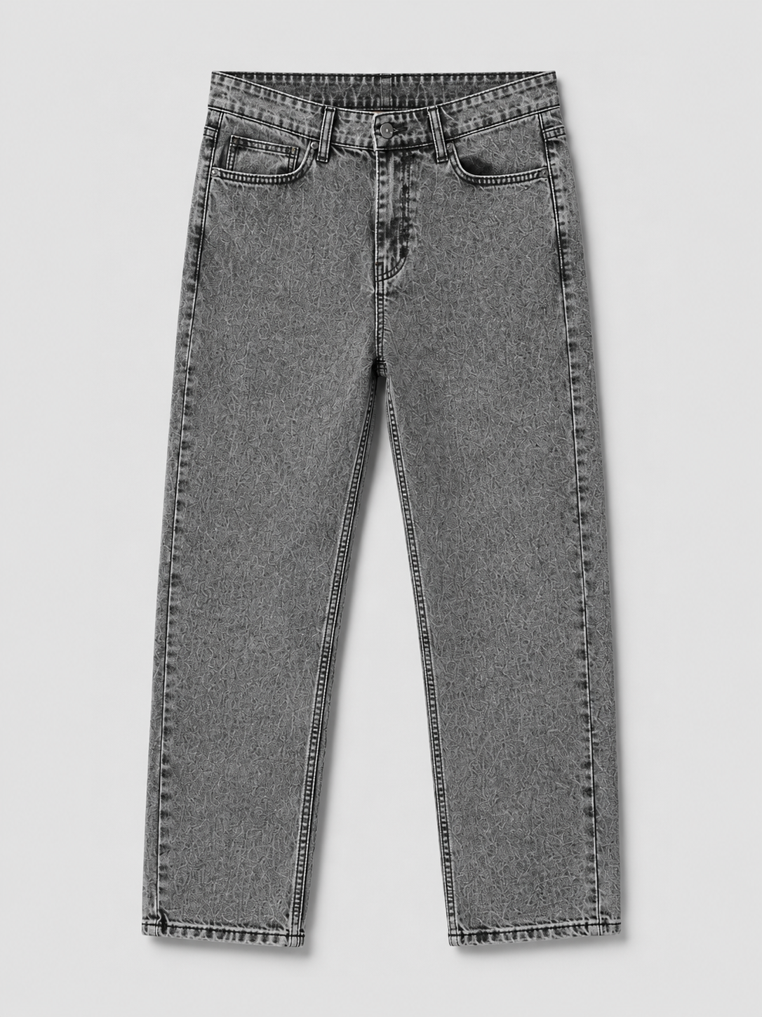 Grey boyfriend jeans